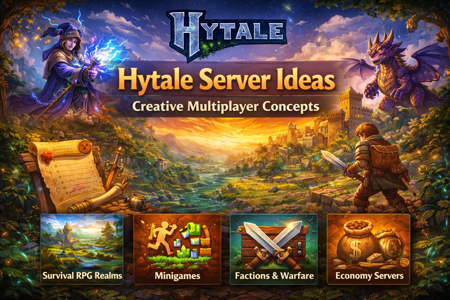 Hytale Server Ideas: Creative Concepts for the Next Generation of Multiplayer Worlds